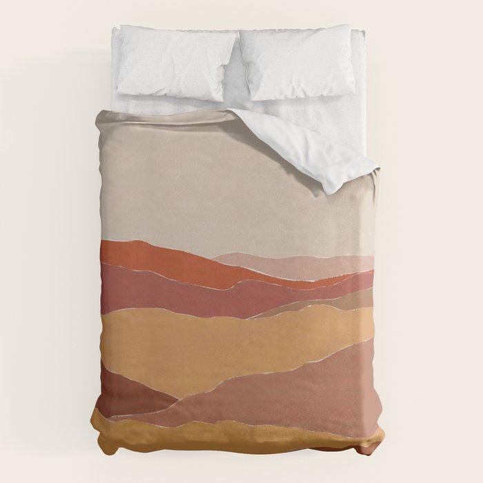 Fall Mountains Duvet Cover Gallery Image 1