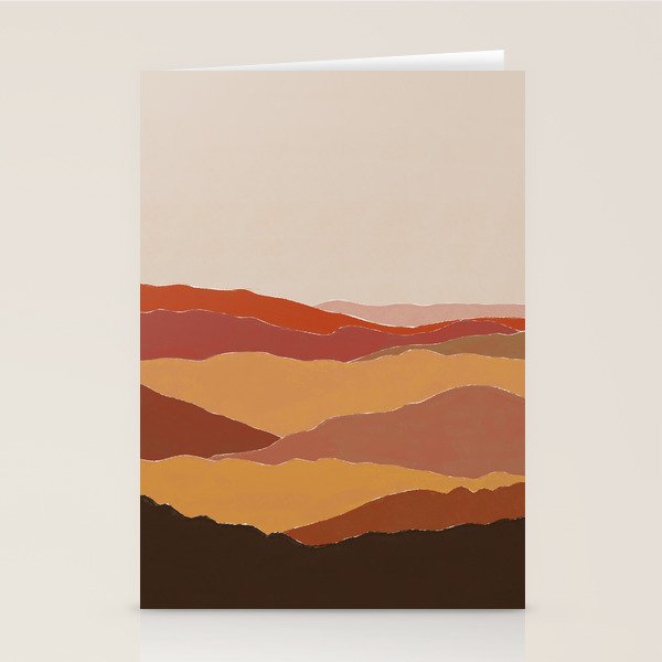Fall Mountains Stationery Card Gallery Image 1