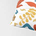 Echo of Innocence | Botanical Nature Eclectic Plants | Vintage Floral Rustic Spring Garden Blossom Pillow Sham Gallery Image 4