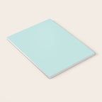 One more chapter // aqua background grey cat striped mug with plants red green and yellow books  Notebook Gallery Image 3