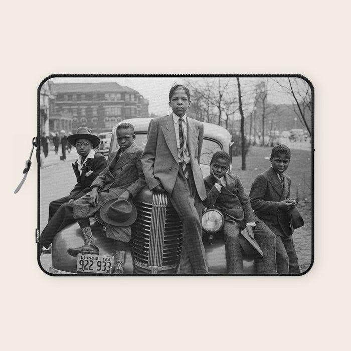 Easter morning. Southside Chicago, 1940s Laptop Sleeve Gallery Image 1