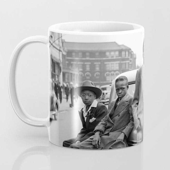 Easter morning. Southside Chicago, 1940s Coffee Mug Gallery Image 3