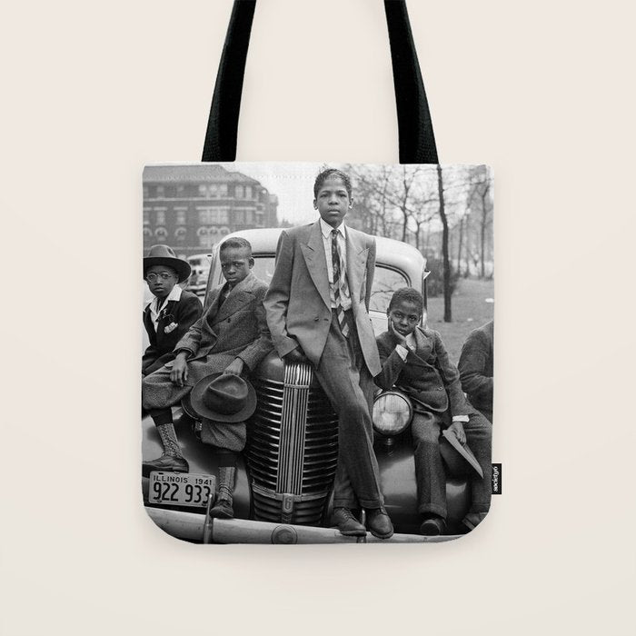 Easter morning. Southside Chicago, 1940s Tote Bag Gallery Image 1