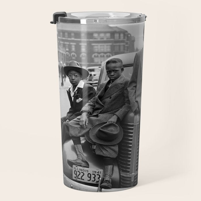 Easter morning. Southside Chicago, 1940s Travel Mug Gallery Image 3