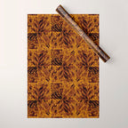 Faux Tortoiseshell 2 - Natural Wrapping Paper Gallery Image 1