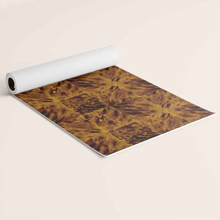 Faux Tortoiseshell 2 - Natural Yoga Mat Gallery Image 2