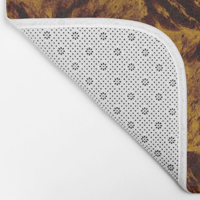 Faux Tortoiseshell 2 - Natural Bath Mat Gallery Image 2