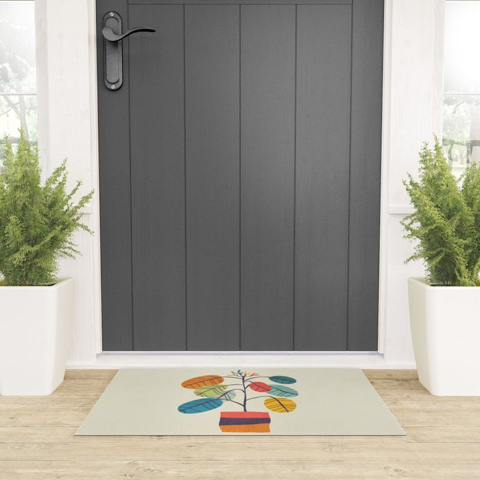 Potted plant 2 Welcome Mat Gallery Image 3
