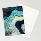 Aerial Ocean Abstract Stationery Card Gallery Image 2
