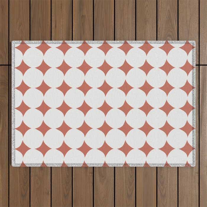 Guinea Fowl Dot Pattern Outdoor Rug Gallery Image 1