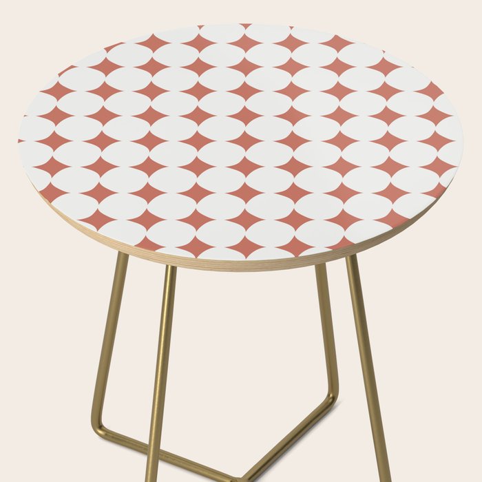 Guinea Fowl Dot Pattern Side Table Gallery Image 2