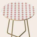 Guinea Fowl Dot Pattern Side Table Gallery Image 2