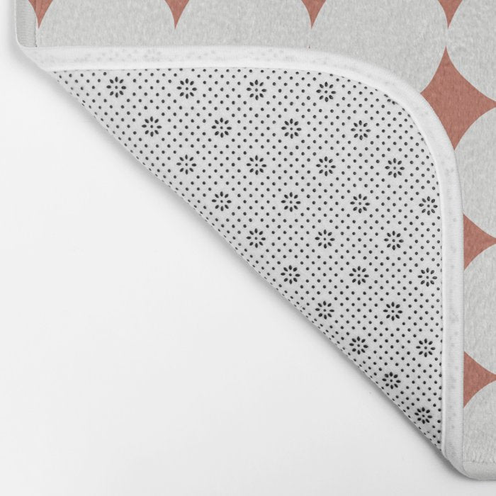 Guinea Fowl Dot Pattern Bath Mat Gallery Image 2