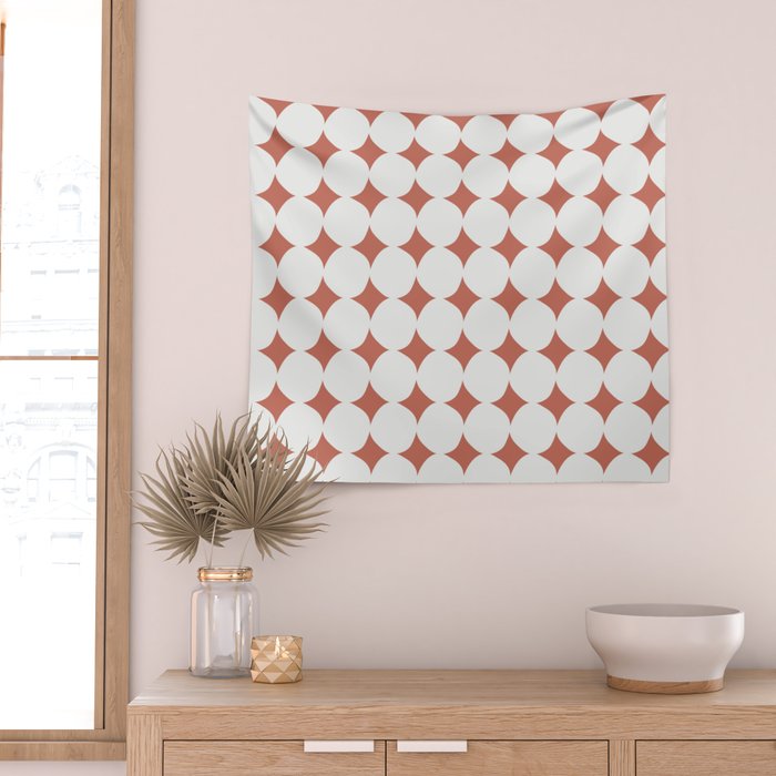 Guinea Fowl Dot Pattern Wall Tapestry Gallery Image 2