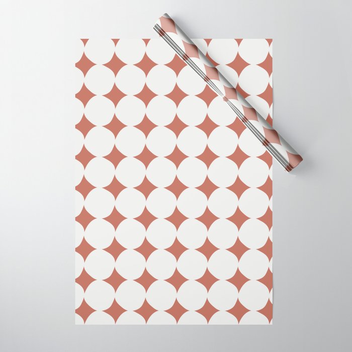 Guinea Fowl Dot Pattern Wrapping Paper Gallery Image 1