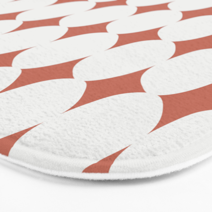 Guinea Fowl Dot Pattern Bath Mat Gallery Image 3