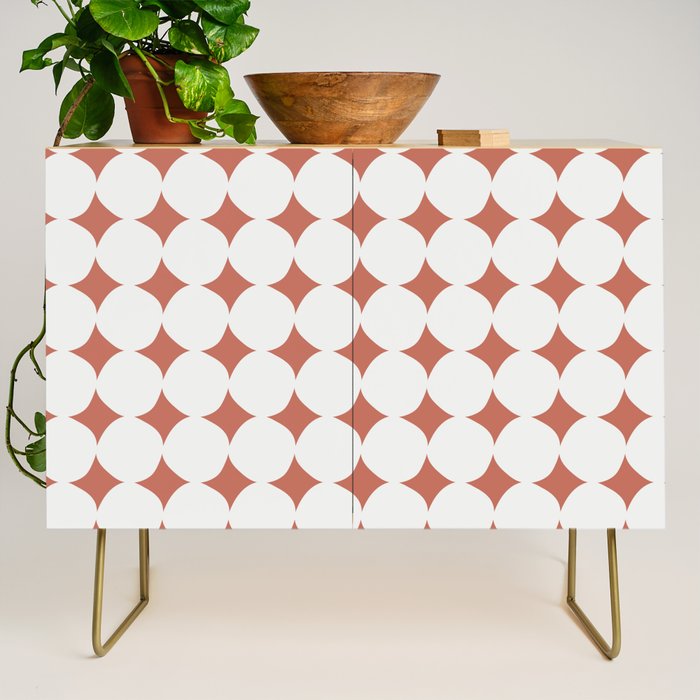 Guinea Fowl Dot Pattern Credenza Gallery Image 1