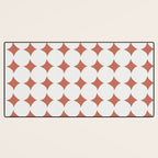 Guinea Fowl Dot Pattern Desk Mat Gallery Image 3