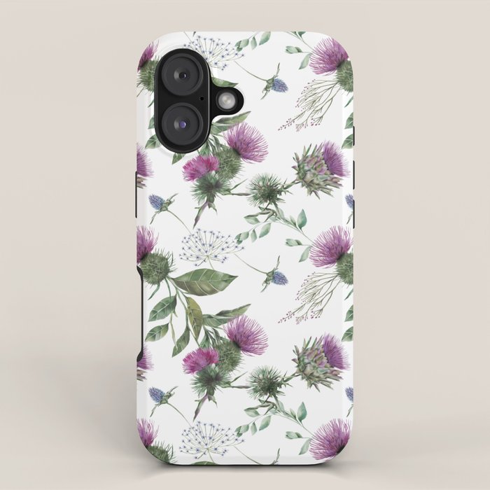 Scottish Thistle iPhone Case Gallery Image 1