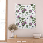 Scottish Thistle Wall Tapestry Gallery Image 2