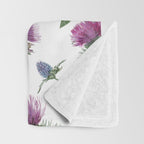 Scottish Thistle Throw Blanket Gallery Image 3
