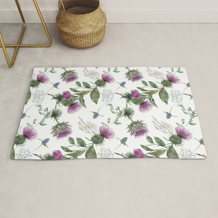 Scottish Thistle Rug Gallery Image 1