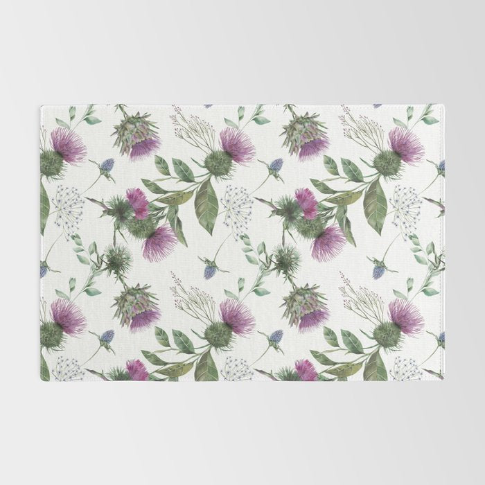 Scottish Thistle Rug Gallery Image 2