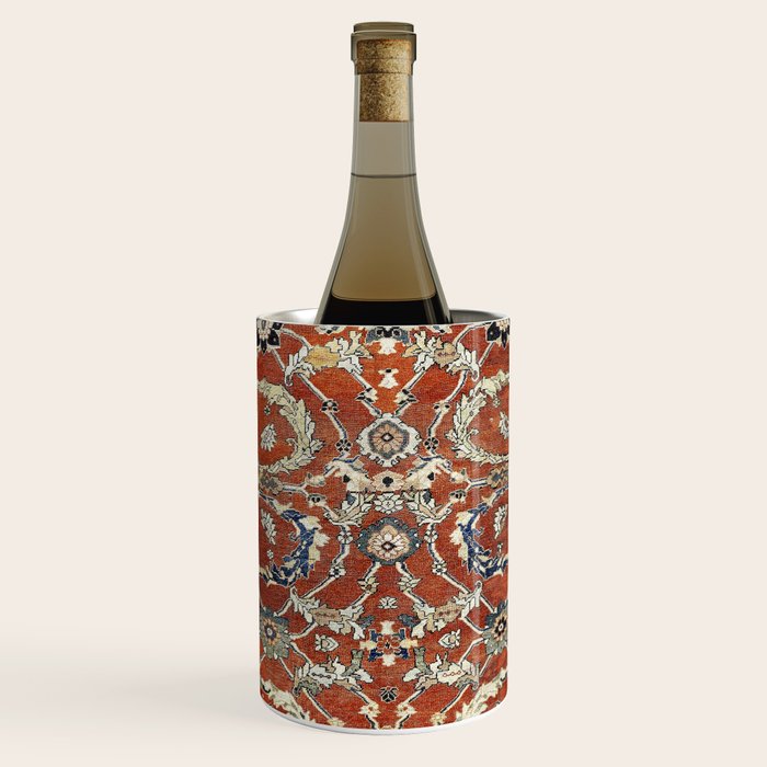 Mahal Arak West Persian Rug Print Wine Chiller Gallery Image 1