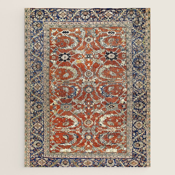 Mahal Arak West Persian Rug Print Jigsaw Puzzle Gallery Image 1