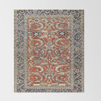 Mahal Arak West Persian Rug Print Throw Blanket Gallery Image 2