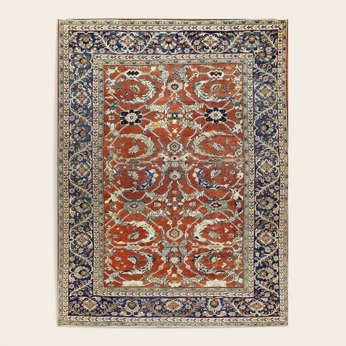 Mahal Arak West Persian Rug Print Poster Gallery Image 4