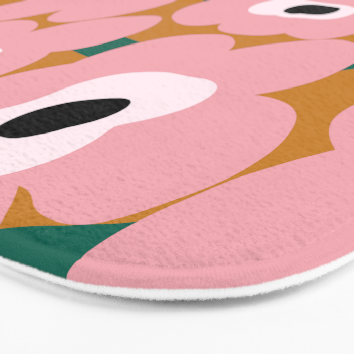 abstract flower land  Bath Mat Gallery Image 3
