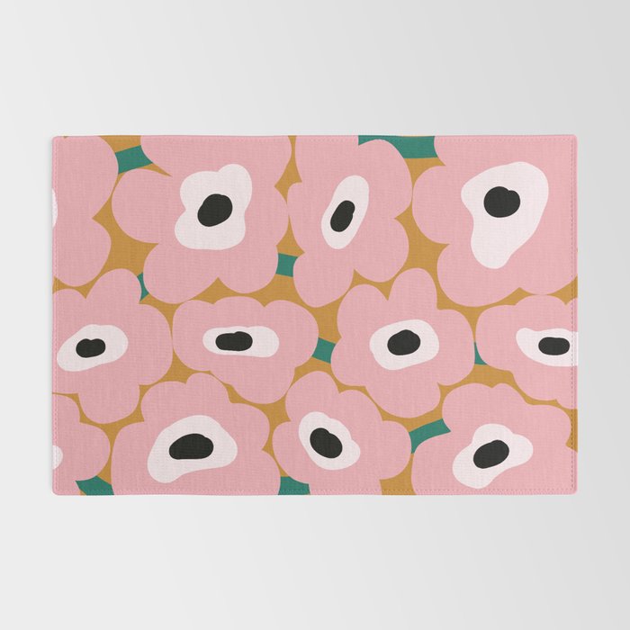 abstract flower land  Rug Gallery Image 2