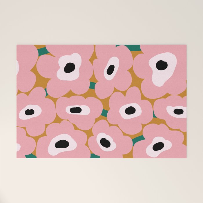 abstract flower land  Welcome Mat Gallery Image 1