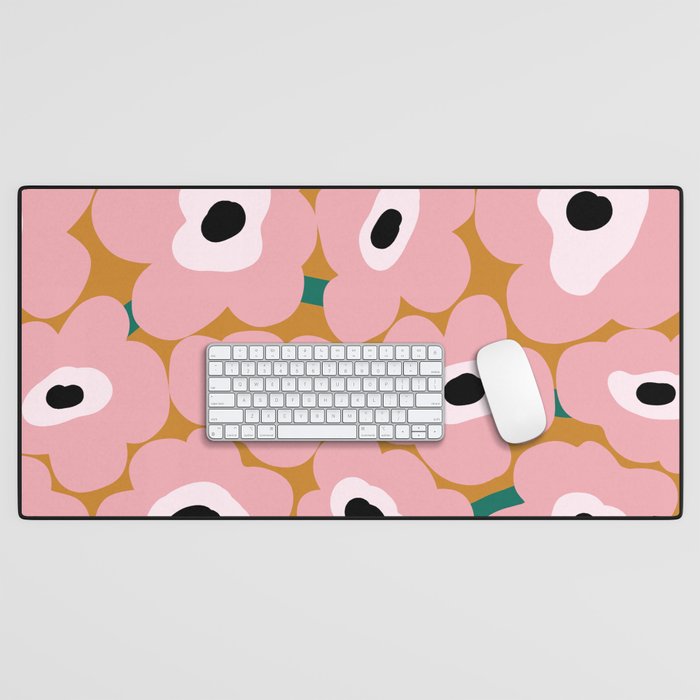 abstract flower land  Desk Mat Gallery Image 1