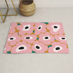 abstract flower land  Rug Gallery Image 1
