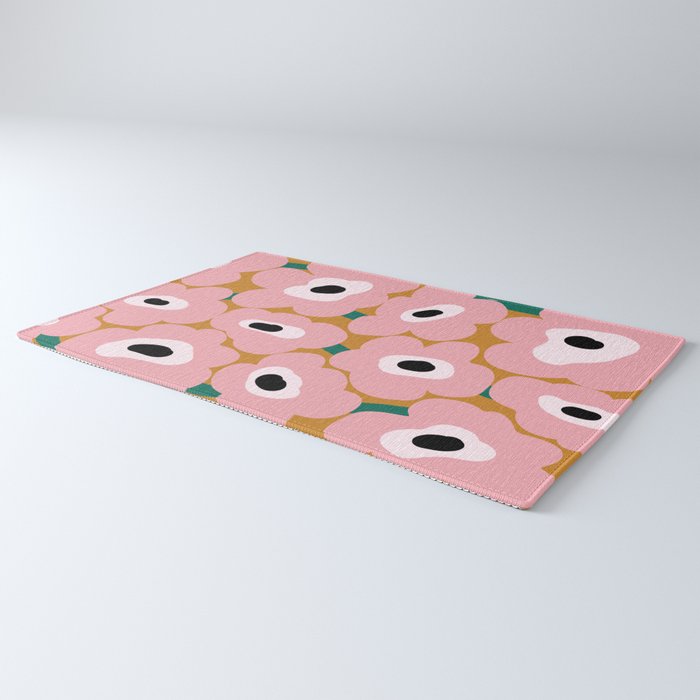 abstract flower land  Rug Gallery Image 3