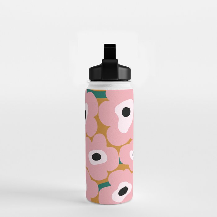 abstract flower land  Water Bottle Gallery Image 2