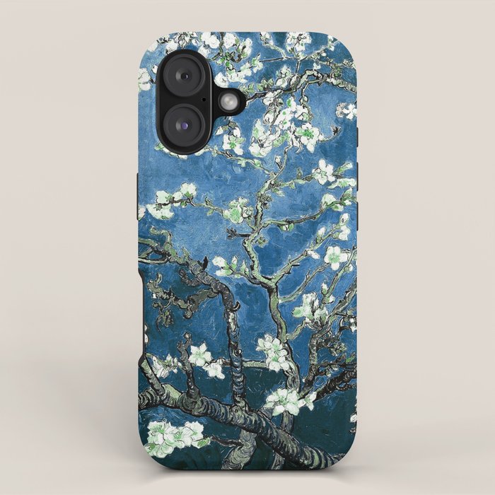 Van Gogh Almond Blossoms : Ocean Blue Art & Home Decor iPhone Case Gallery Image 1