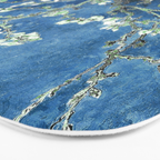 Van Gogh Almond Blossoms : Ocean Blue Art & Home Decor Bath Mat Gallery Image 3
