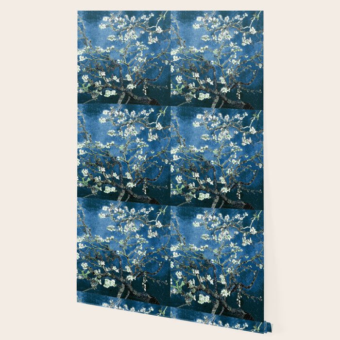 Van Gogh Almond Blossoms : Ocean Blue Art & Home Decor Wallpaper Gallery Image 2