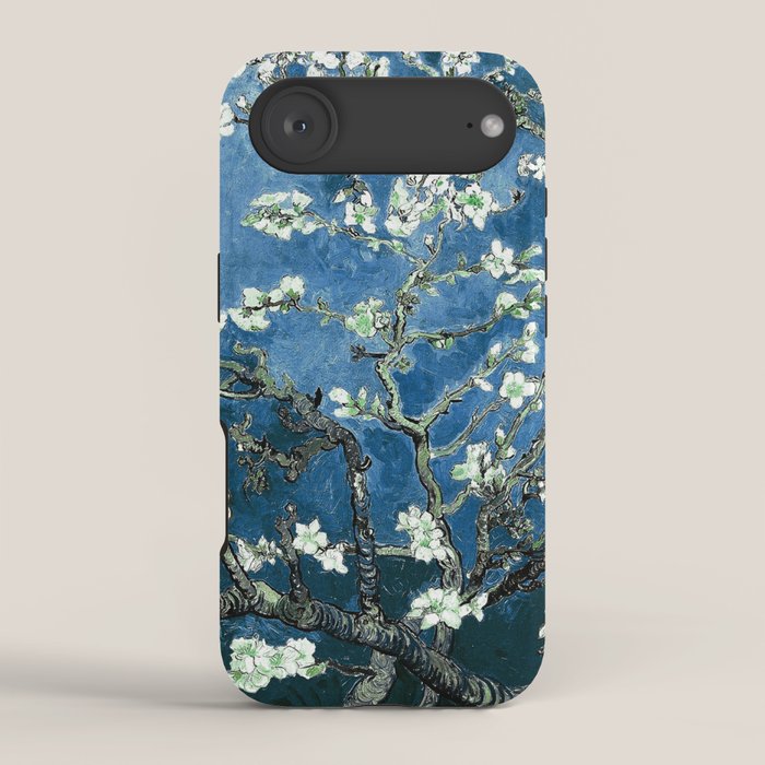 Van Gogh Almond Blossoms : Ocean Blue Art & Home Decor iPhone Case Gallery Image 2