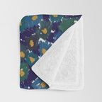 Night-Blooming Flowers Throw Blanket Gallery Image 3
