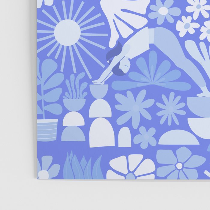Yoga Blue Poster Gallery Image 3