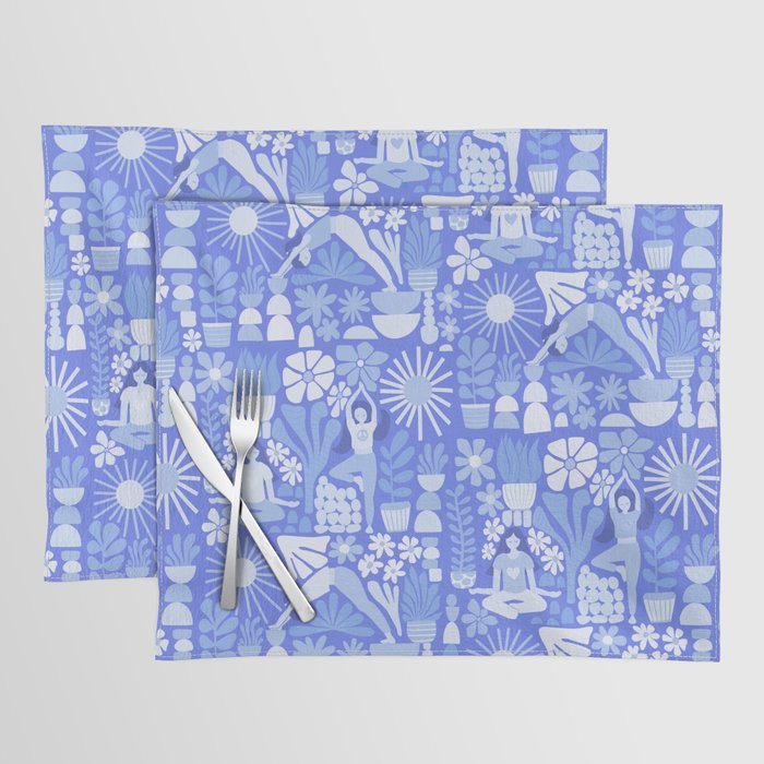 Yoga Blue Placemat Gallery Image 1