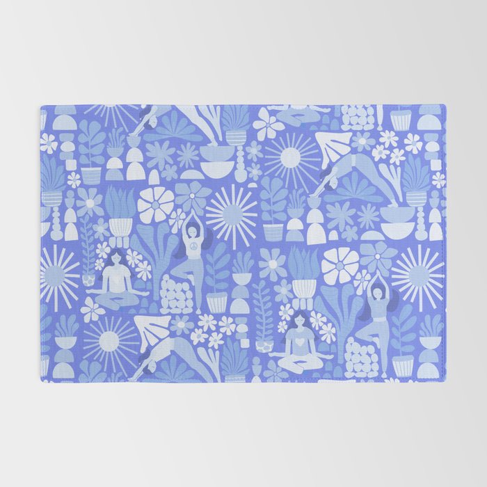 Yoga Blue Rug Gallery Image 2