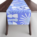 Yoga Blue Table Runner Gallery Image 1