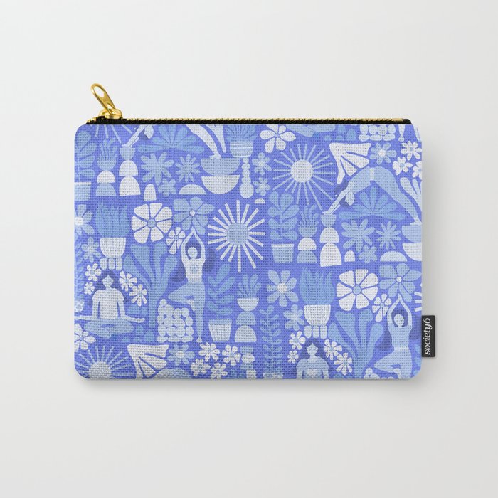 Yoga Blue Carry All Pouch Gallery Image 1