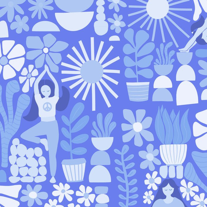 Yoga Blue Coffee Mug Gallery Image 2