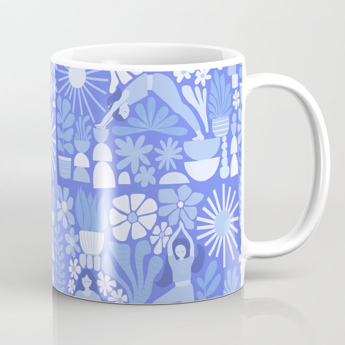 Yoga Blue Coffee Mug Gallery Image 1